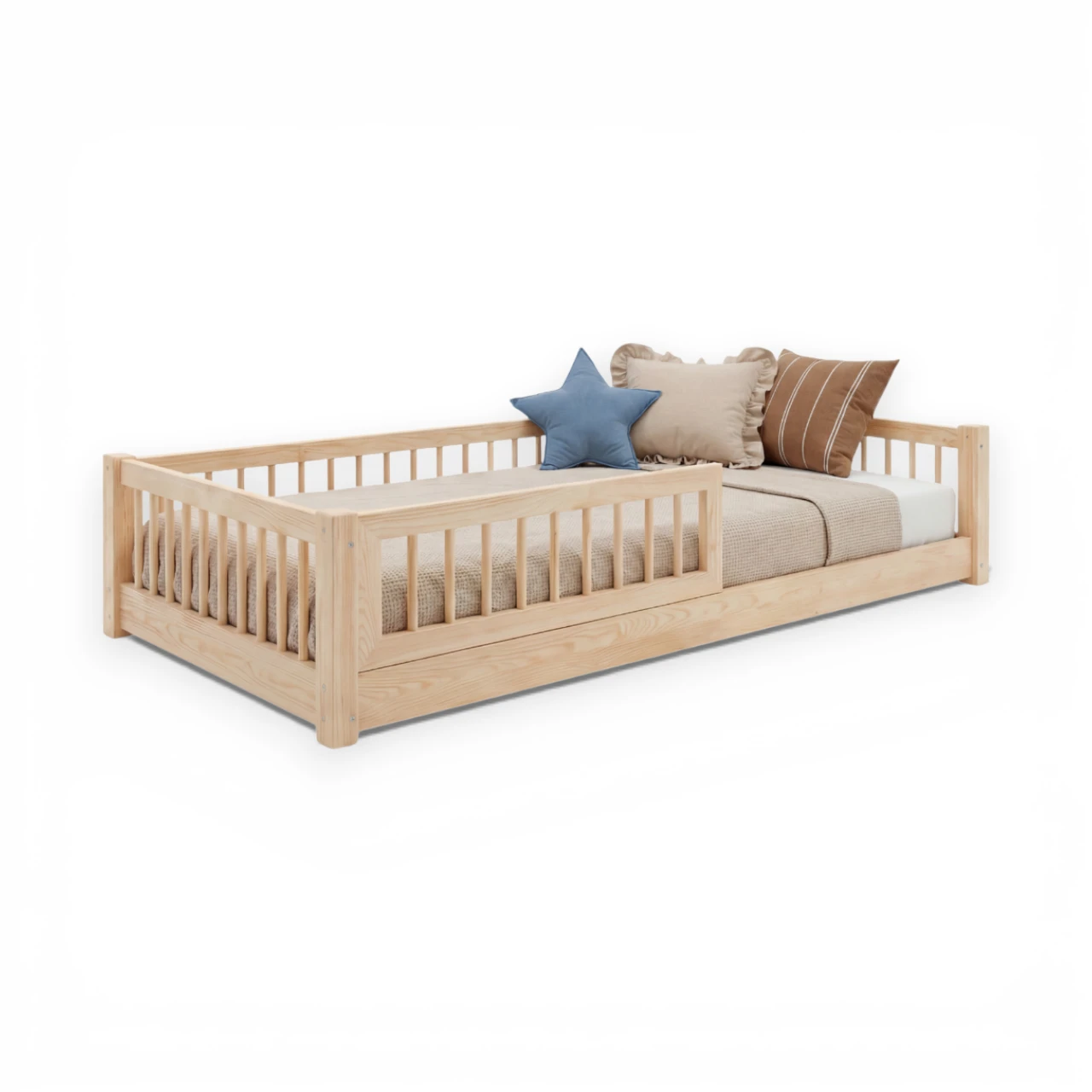 Letto A Terra Stockholm 90x190 cm Letto A Terra Stockholm 90x190 cm