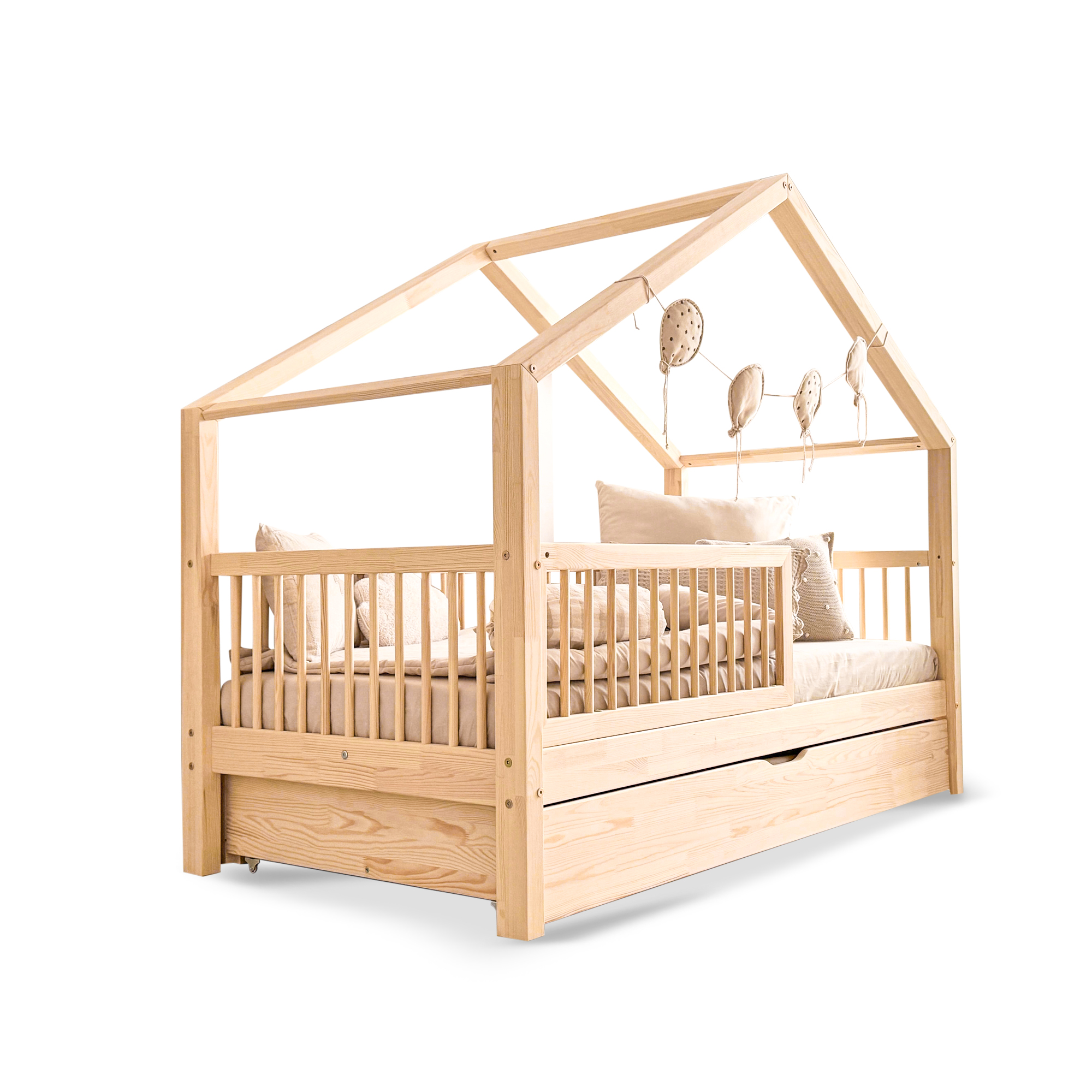 Lit cabane Maya avec tiroir Lit cabane Maya avec tiroir